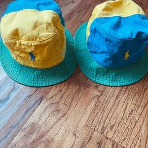 Polo Ralph Lauren multicolored 4 in 1 Reversible Bucket hat
